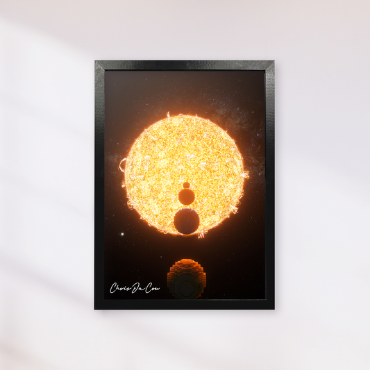 Our Sun Build Poster